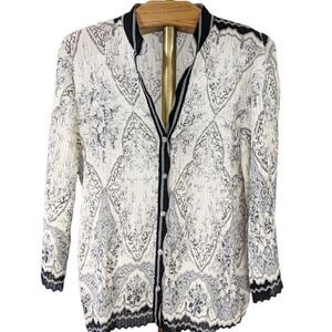 Vintage Nicola Woman Wrinkled Blouse